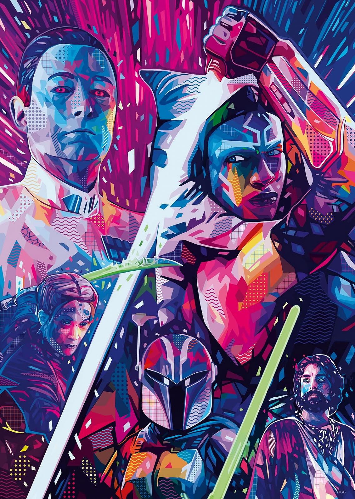Пазл Ravensburger Star Wars Ahsoka 500 элементов, фото №1