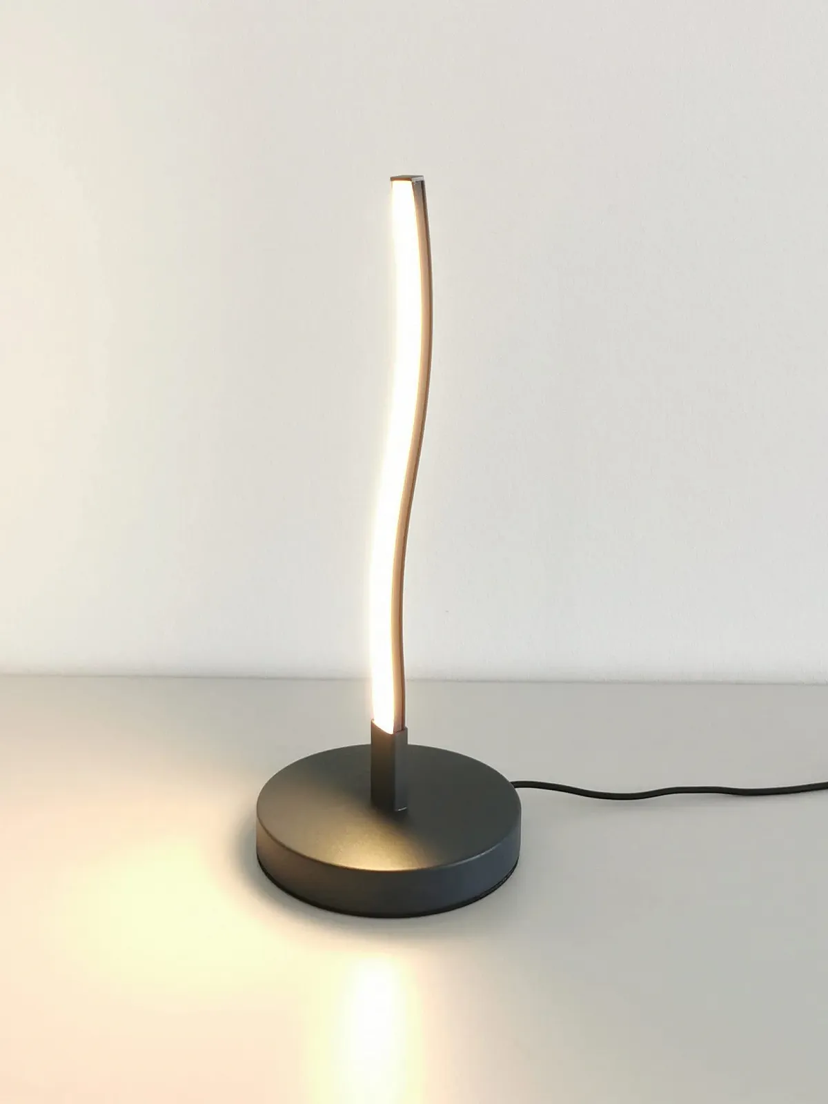 Настільна лампа Trango 2017-91A WAVE LED 5 Вт 400 лм 3000 K Чорний / Антрацит, фото №7