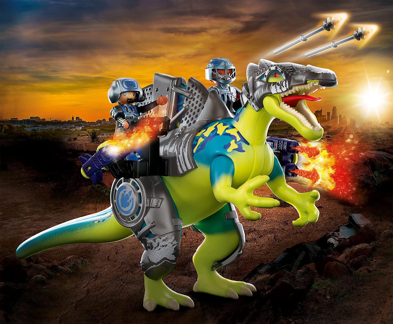 Игровой набор Playmobil Dino Rise Spinosaurus 70625 Двойная сила защиты, фото №3