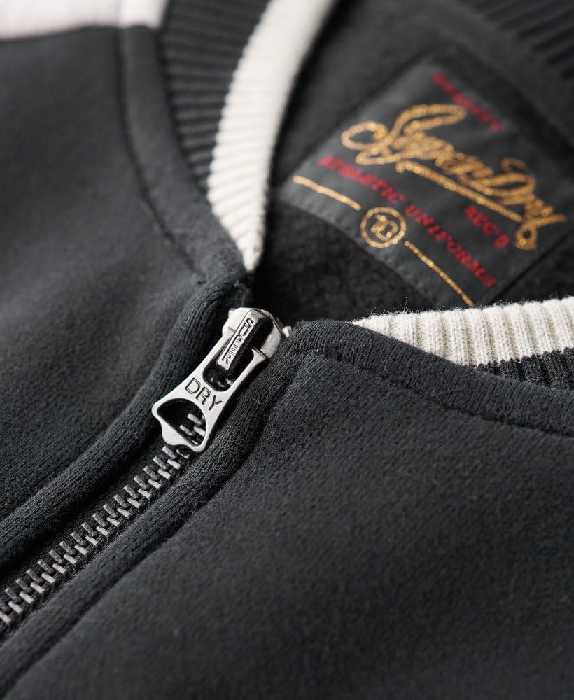 Бомбер Superdry College Jersey з графікою з літерами, фото №6