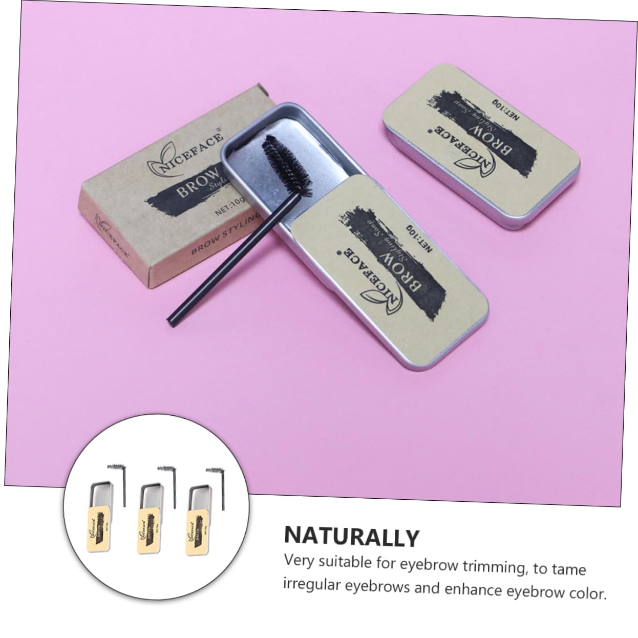 Мыло для бровей MUSISALY 3 Sets Eyebrow Gel Eyebrow Set, фото №5 Мыло для бровей MUSISALY 3 Sets Eyebrow Gel Eyebrow Set, фото №5