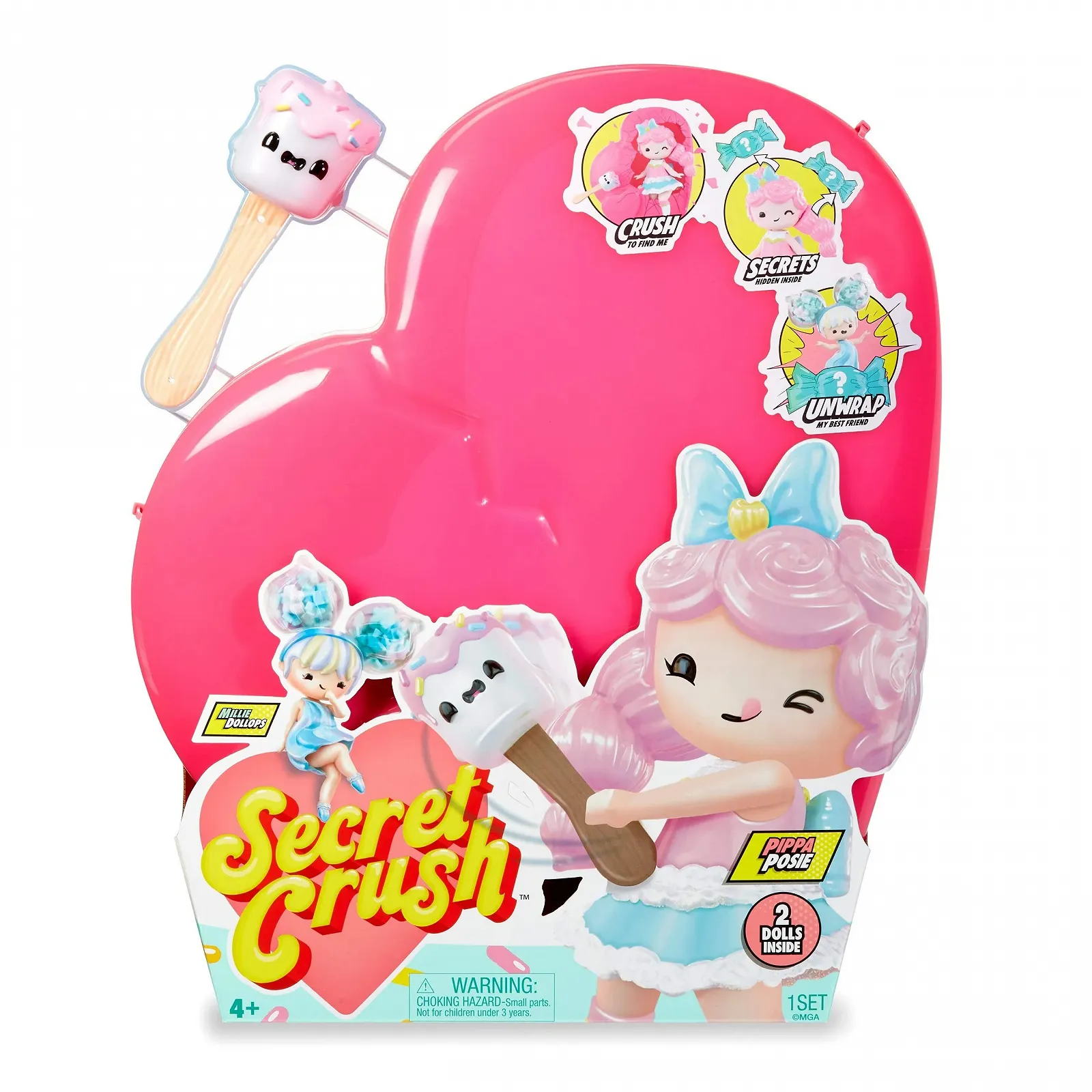Кукла Secret Crush Pippa Posie с аксессуарами, фото №2 Кукла Secret Crush Pippa Posie с аксессуарами, фото №2