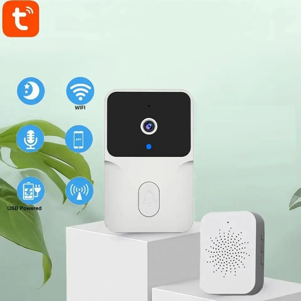 Беспроводной дверной видеозвонок WiFi Smart Doorbell M6, фото №1
