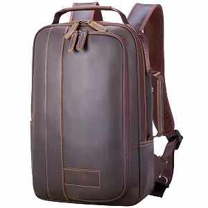 Купить Рюкзак для ноутбука TIDING 15.6 дюйма Leather Business - Фото 1 Рюкзак для ноутбука TIDING 15.6 дюйма Leather Business - Фото 1