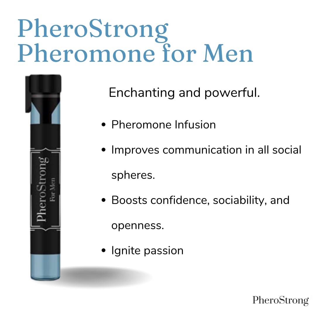 Феромон PheroStrong для мужчин - Непреодолимый стимул в дорожном эликсире 1 мл, фото №2