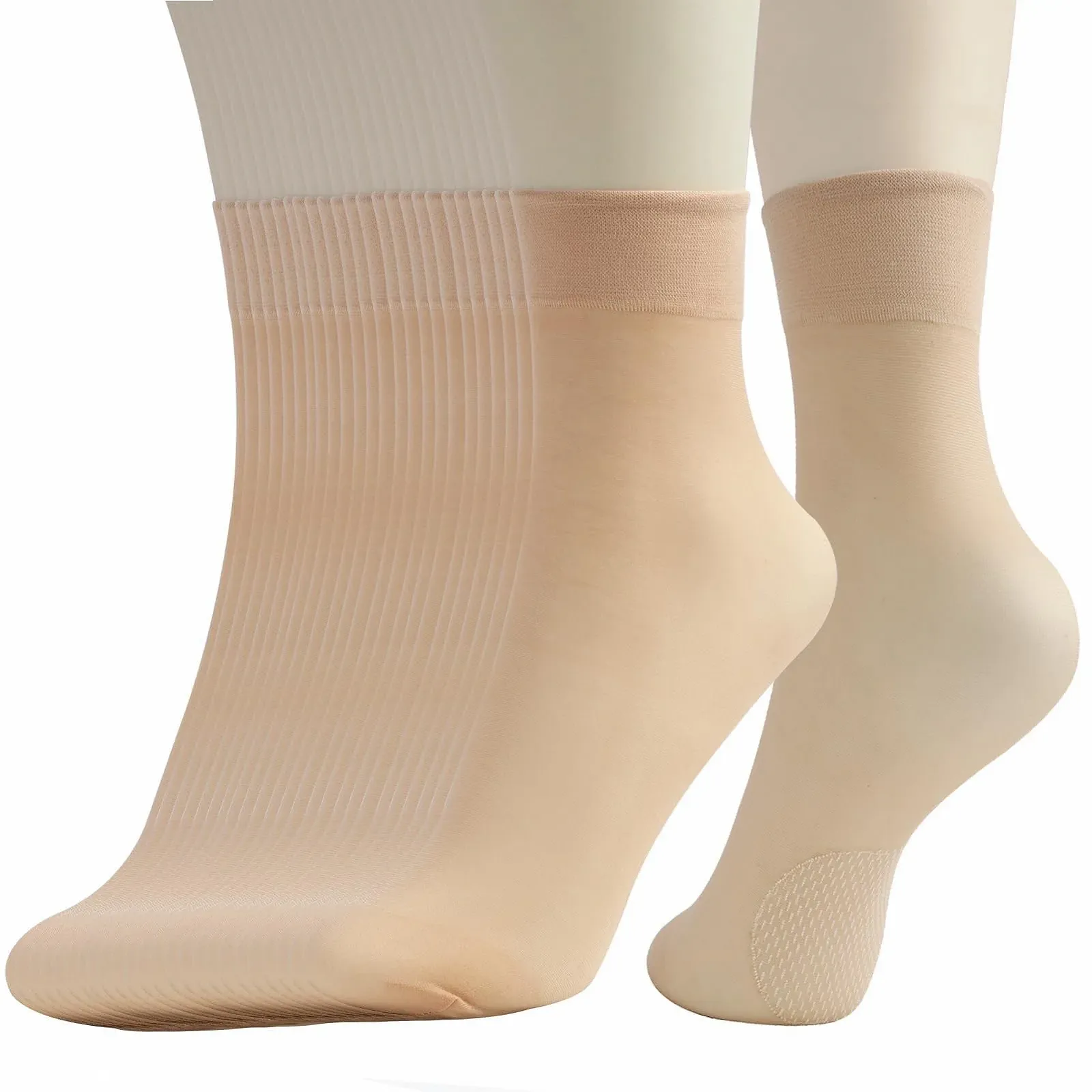 Жіночі нейлонові панчохи, 12 пар, Тонкі, фото №7