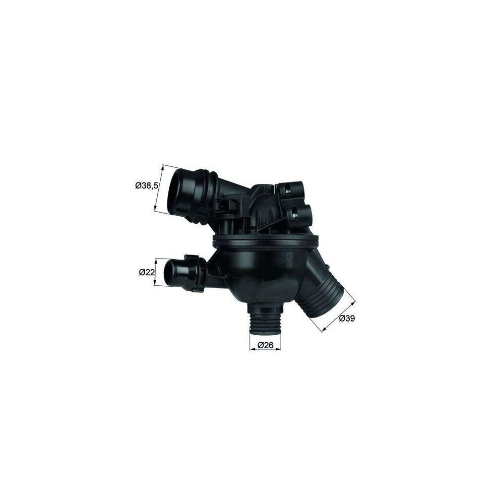 Термостат охолоджувальної рідини MAHLE TM 19 102 для BMW, фото №1