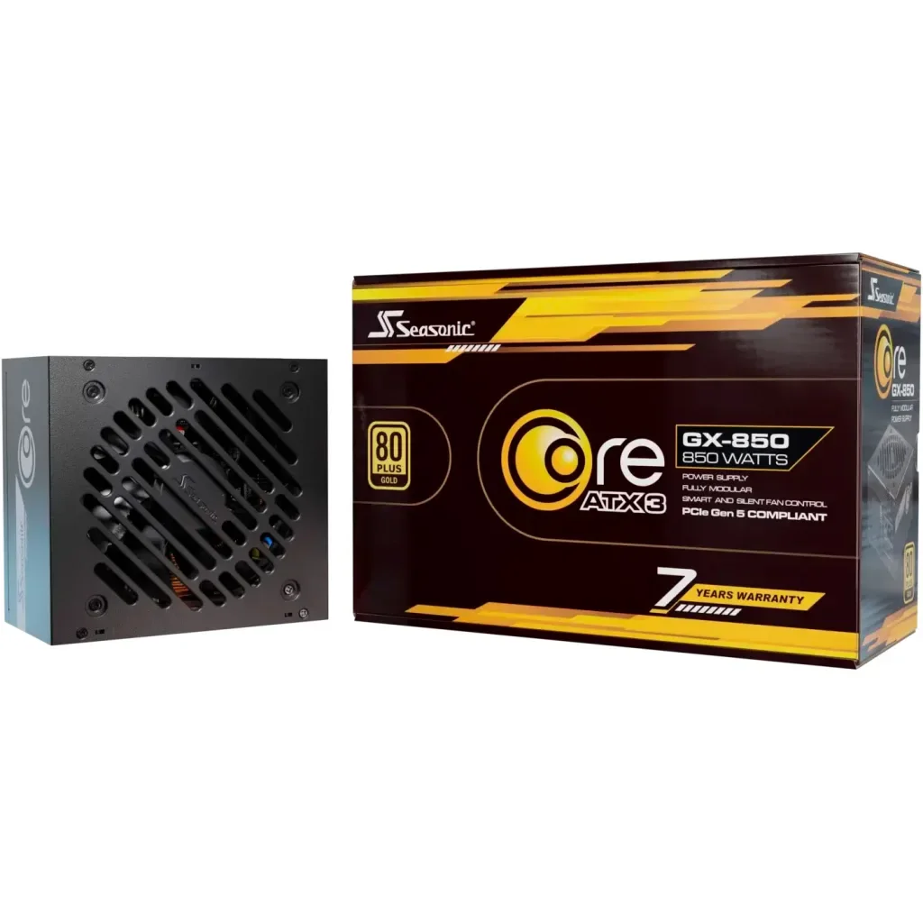 Блок питания Seasonic 850W BLACK CORE GX-850-ATX31 (CORE GX-850-ATX31), фото №9