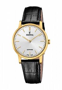 Часы Festina Swiss Made Женские Кожаный ремешок белый - Фото 1