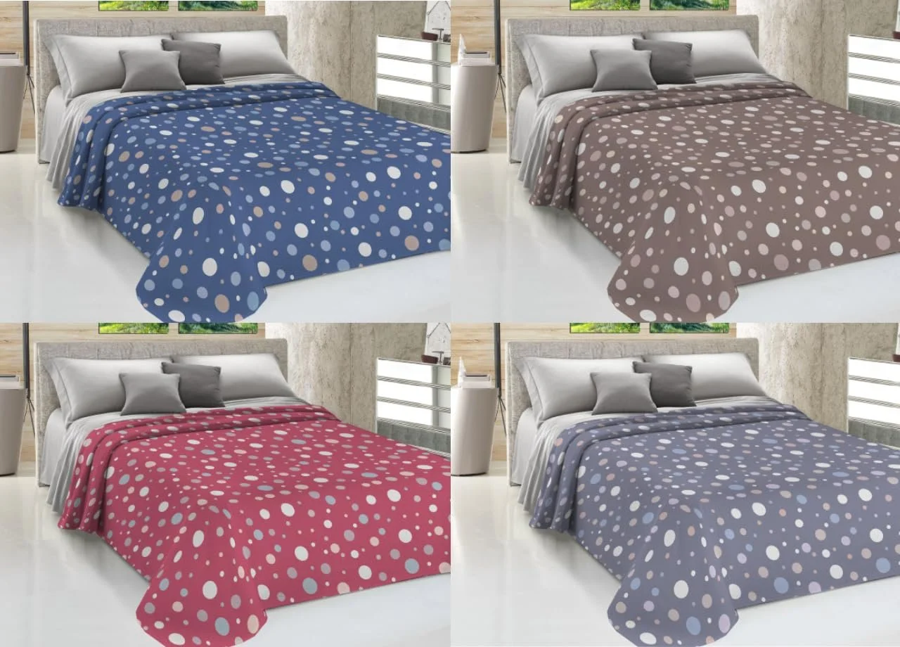 Покривало Piqu\[e] BIANCHERIAWEB Sofia La Palla Двоспальне Синій, фото №4