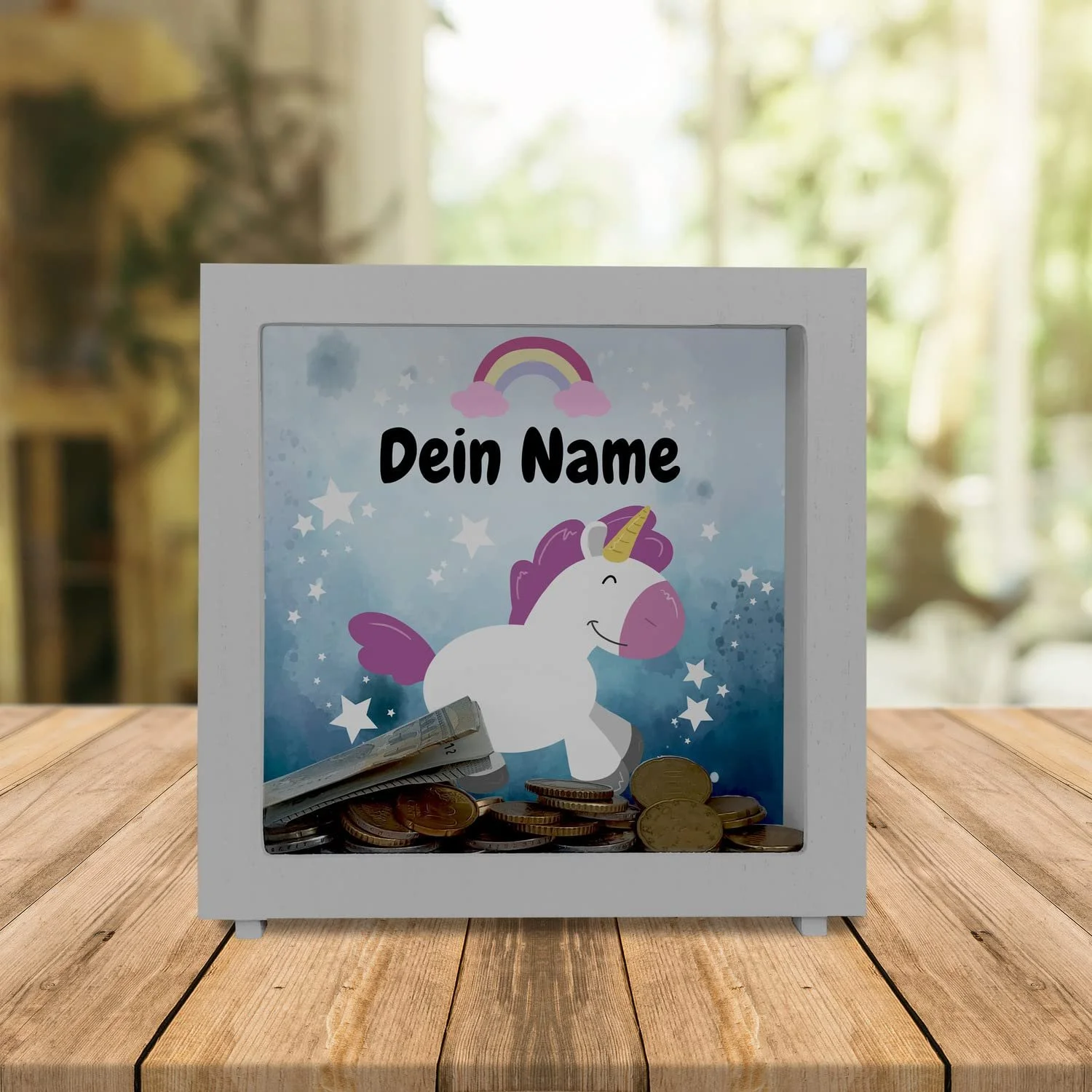 Скарбничка іменна для дівчаток персоналізована Керамічна, фото №4