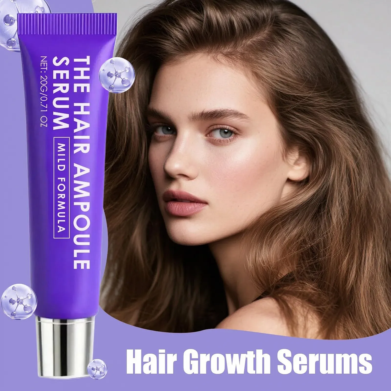 Олія для росту волосся Yuecjian, 30 мл - для густого волосся. Зволожуючий догляд для тонкого волосся, фото №2