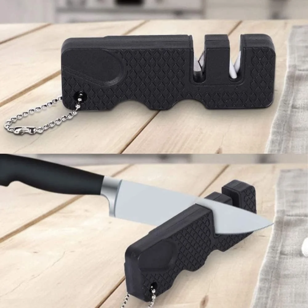 Точилка для ножів ручна портативна керамічна 2 шт., фото №4 Точилка для ножів ручна портативна керамічна 2 шт., фото №4