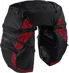 Велосипедна сумка Karakorum Pro 68L Чорно-червоний synthetic.ua - Фото 1