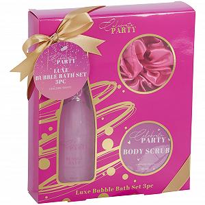 Набір подарунковий Wellness (піна для ванни, скраб для тіла, коробка) 3 предмети - Фото 1