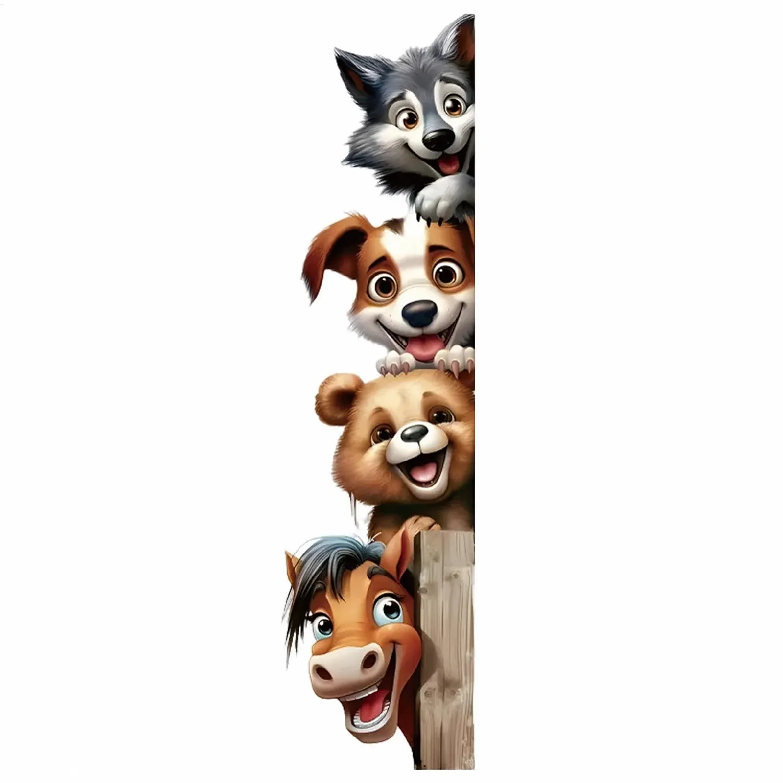 Наклейки на стіну Собаки самоклеючі 60 x 17 см, фото №9
