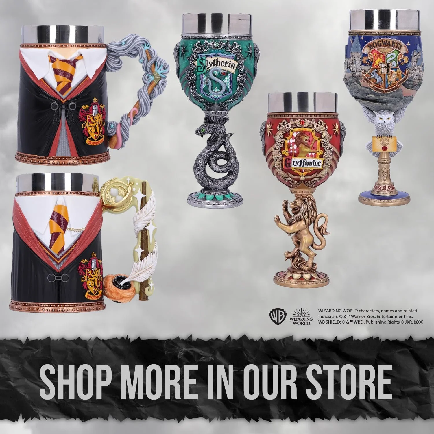 Снігова куля Harry Potter First Day Hogwarts 19.5 см, фото №7