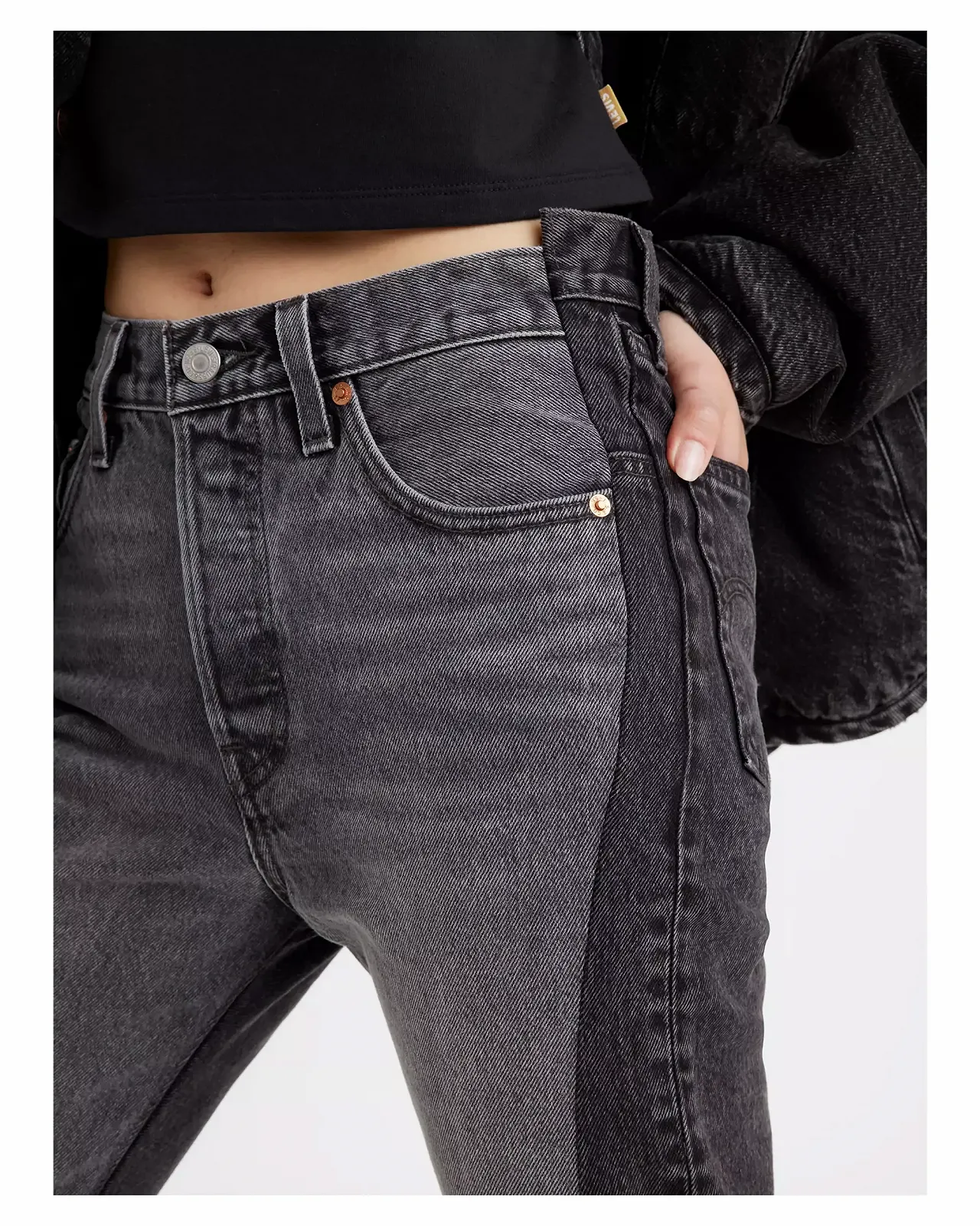 Жіночі джинси Levis - 501 Jeans Spliced Parallel Universe - Womens - 24, фото №4 Жіночі джинси Levis - 501 Jeans Spliced Parallel Universe - Womens - 24, фото №4