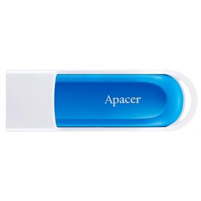 USB флеш-накопитель Apacer 64GB AH23A White USB 2.0 AP64GAH23AW-1, фото №1
