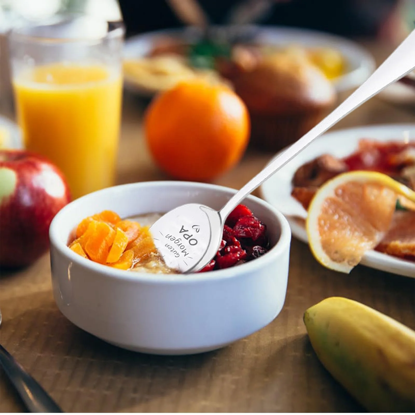 Ложка для кави GUTEN MORGEN Подарунок для бабусі і дідуся, фото №4