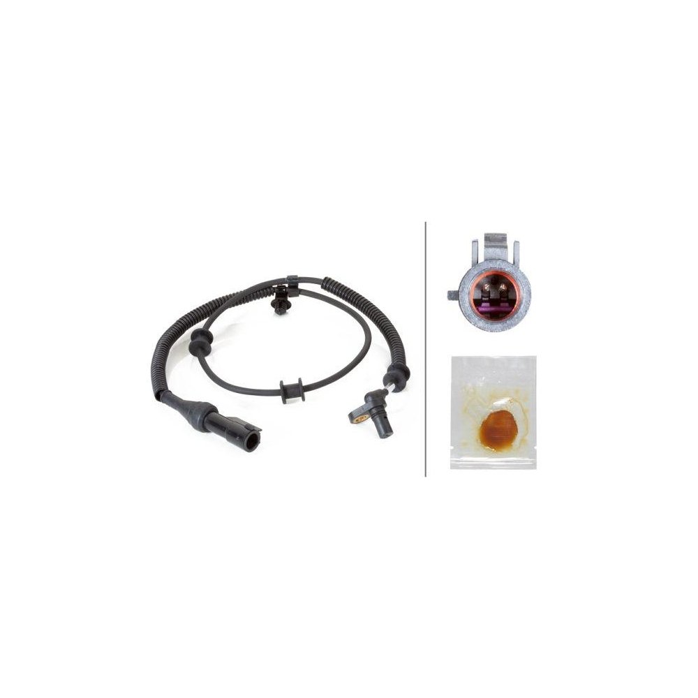 Датчик частоти обертання колеса HELLA 6PU 230 040-531 для FORD, передня вісь, фото №1