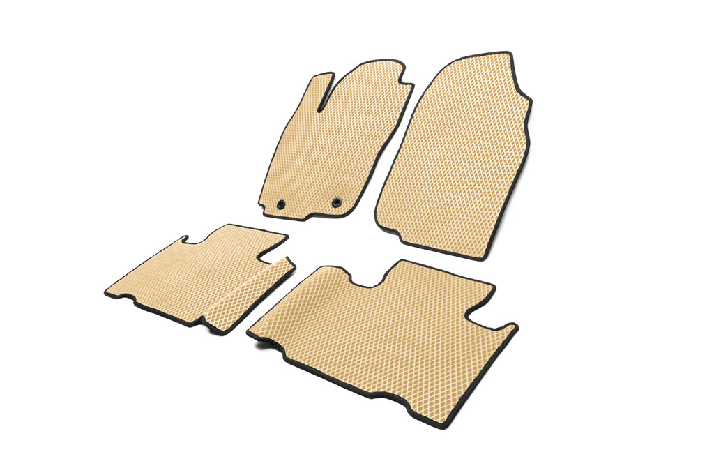 Коврики EVA Бежевый для Toyota Rav 4 2013-2018 гг, фото №1