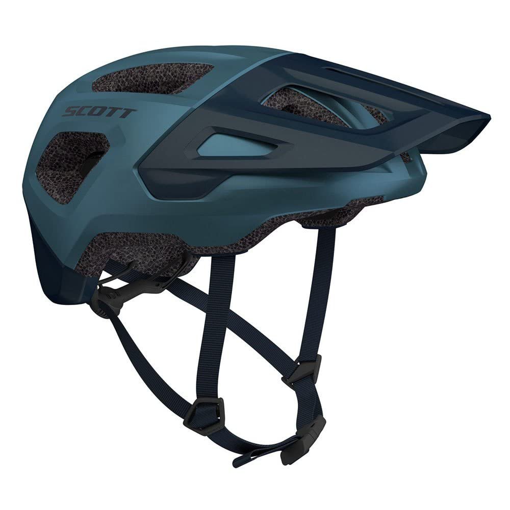 Шлем велосипедный детский Scott Argo Plus Junior 49-53 см Storm Blue 2025, фото №1