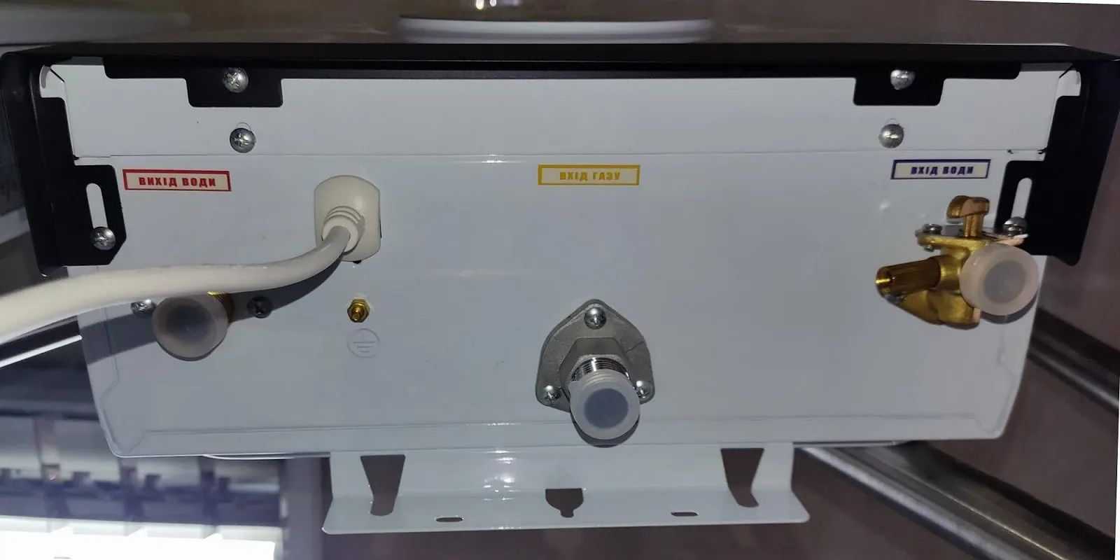 Газовая колонка турбо 12л/мин Piramida PG-24C (турбированная), фото №3