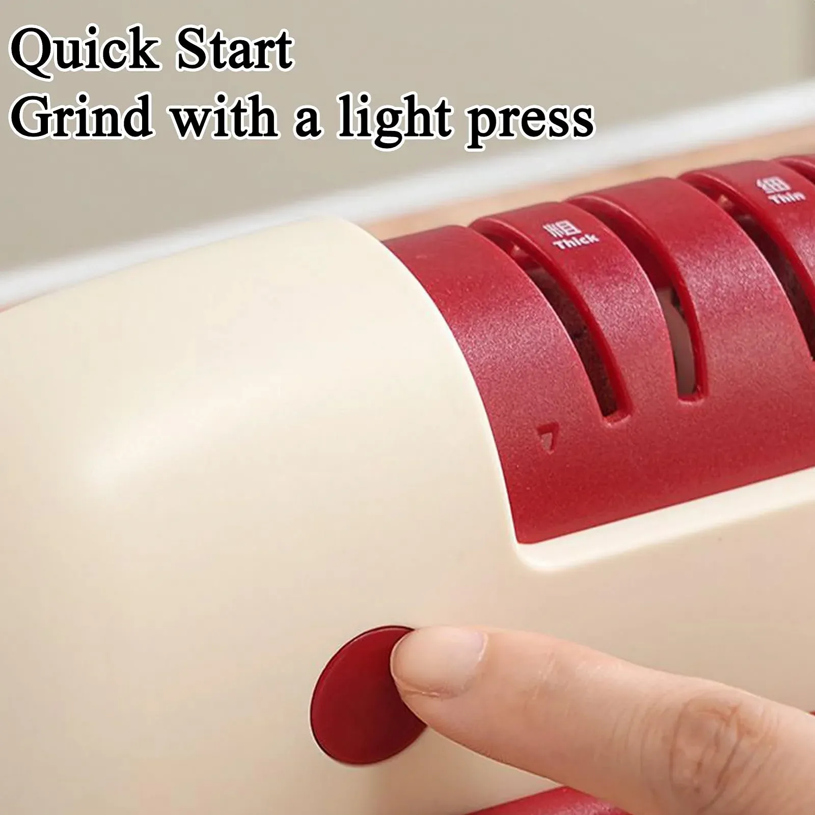 Електрична Точило для ножів двофазна бездротова на присосці, фото №6