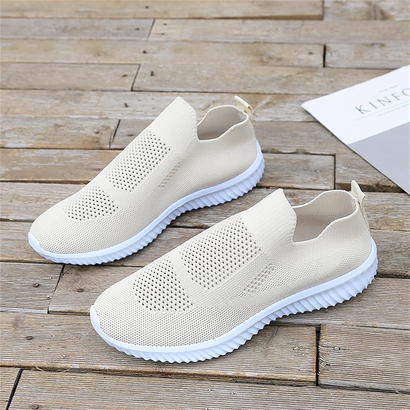 Кроссовки мужские Road Fashion летние Дышащая сетка Плоские На шнуровке Повседневные Красные Черные, фото №7