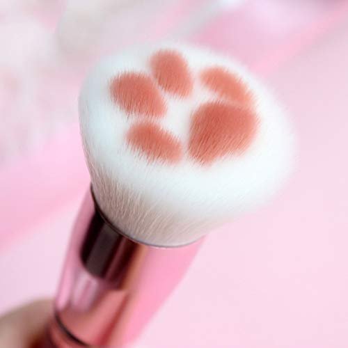 Кисть для макіяжу ECOSWAY Multifunctional Foundation Concealer у формі котячої лапки, фото №6