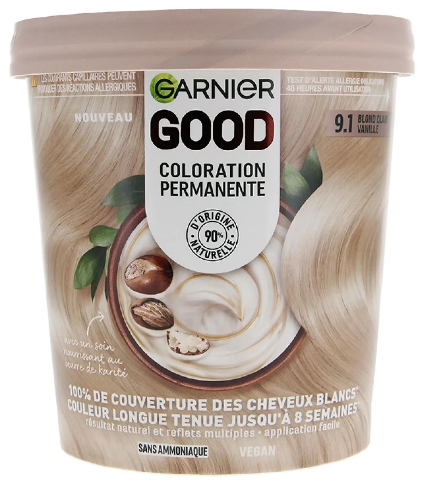 Стійка Фарба для Волосся Garnier Good Bond Світла Ваніль 9.1, фото №1