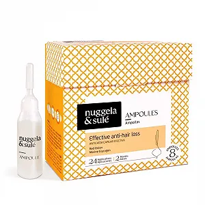 Ампулы Nuggela & Sulé против выпадения волос с экстрактом красного лука, 8 недель лечения, 8 x 10 мл - Фото 1