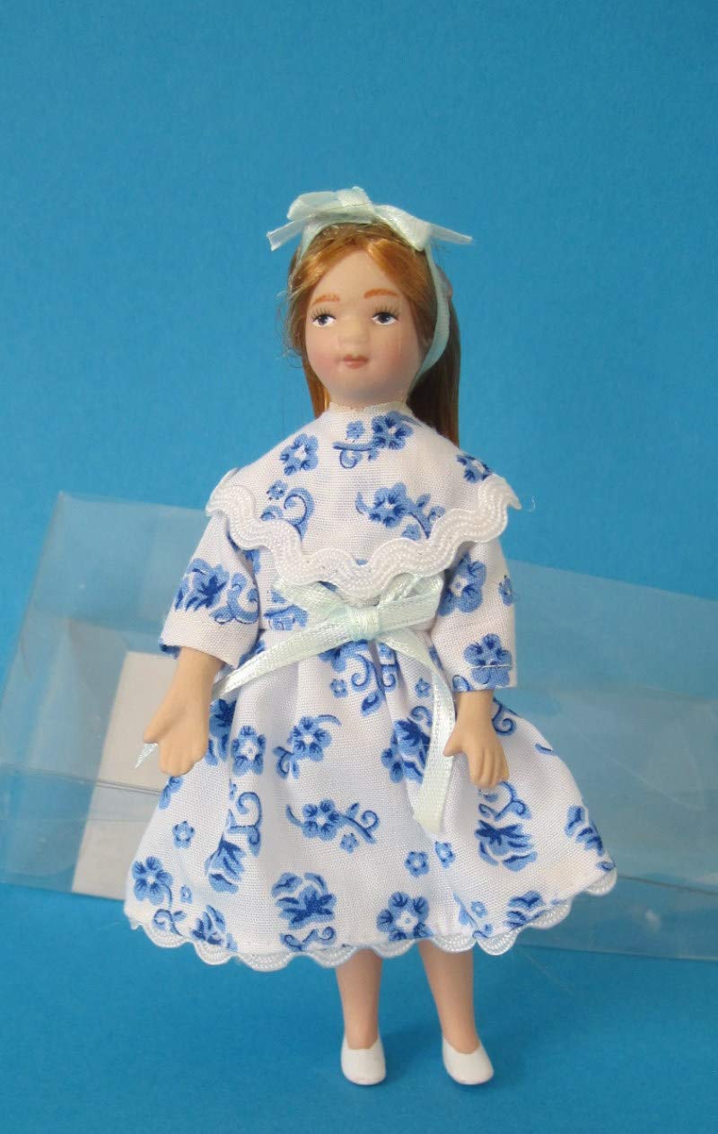 Кукла Megan для кукольного домика 11.5 см, масштаб 1:12, фото №1 Кукла Megan для кукольного домика 11.5 см, масштаб 1:12, фото №1