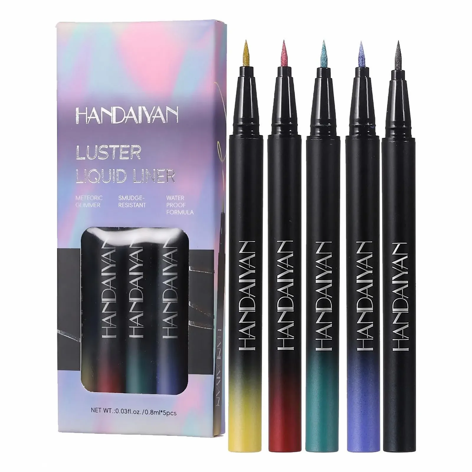 Рідка Підводка для очей з блискітками XIAOXIAOYU Водостійка, фото №7 Рідка Підводка для очей з блискітками XIAOXIAOYU Водостійка, фото №7