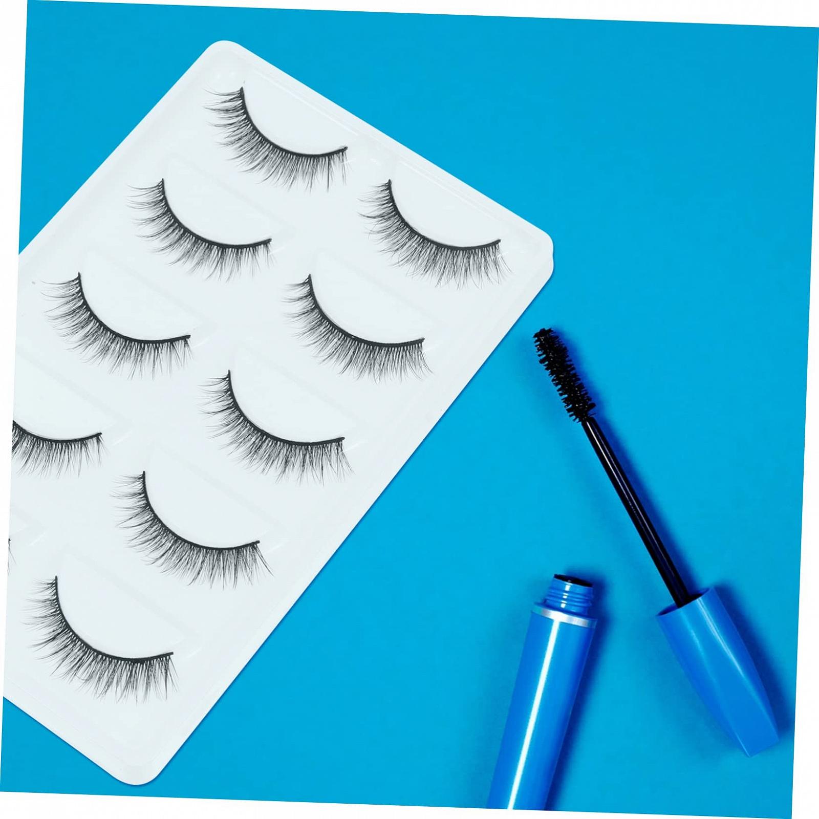 Ресницы 10 Пар Короткие Макияжные Многоразовые Накладные Толстые Натуральные Завитые Косметика 3D Синтетическое Волокно, фото №7 Ресницы 10 Пар Короткие Макияжные Многоразовые Накладные Толстые Натуральные Завитые Косметика 3D Синтетическое Волокно, фото №7