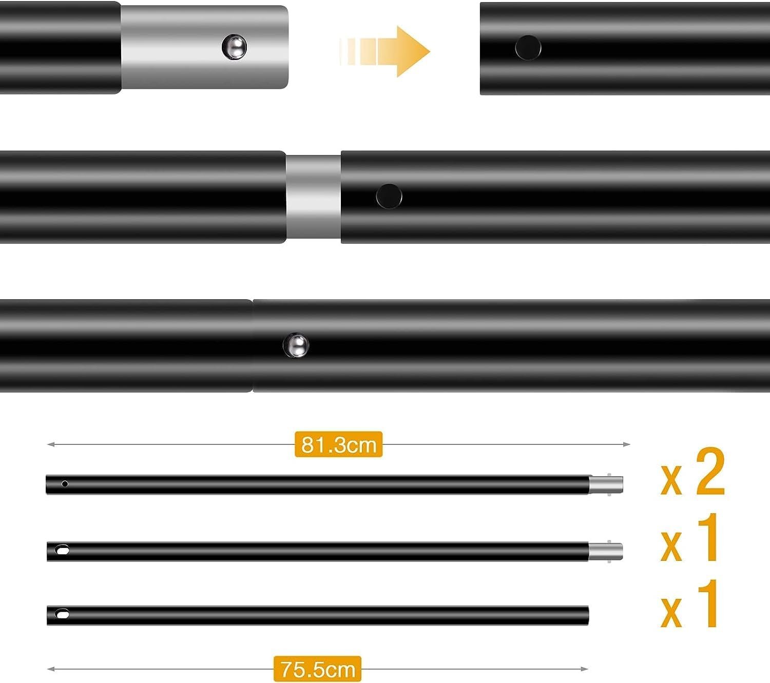Тримач для фотофону OMBAR 2.6 x 3 м Чорний, фото №8 Тримач для фотофону OMBAR 2.6 x 3 м Чорний, фото №8