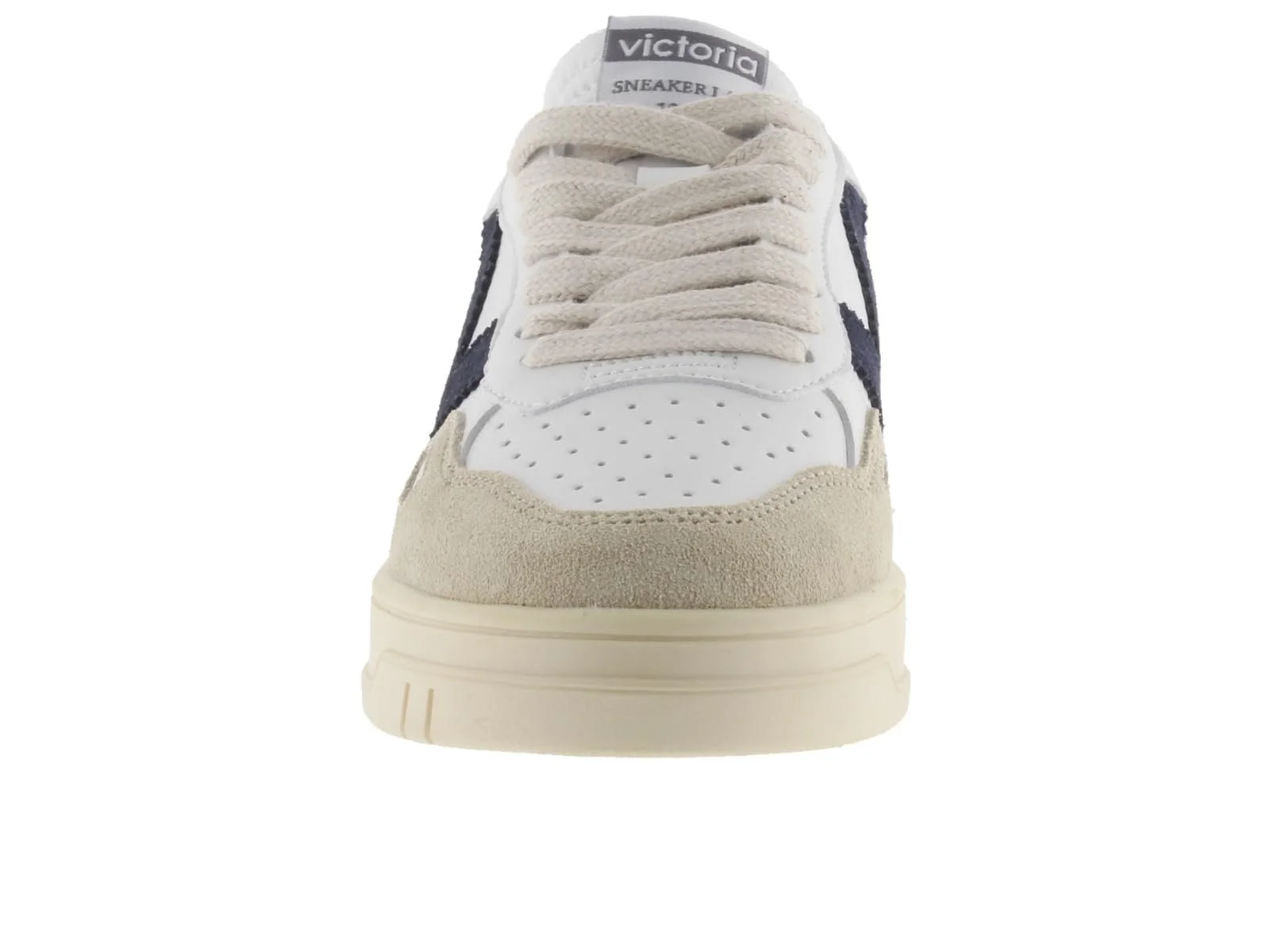 Кеди Victoria Seul Шкіряний Ефект і Кольорові та Спліт Шкіряні Деталі в Контраст Unisex для Дорослих, фото №2