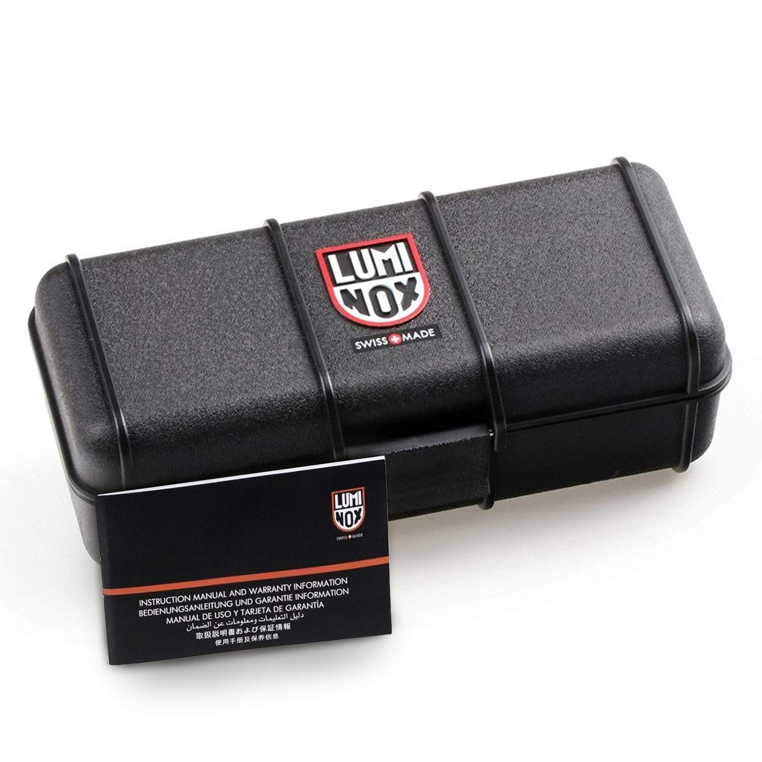 Годинник Luminox NavySEAL 3500 Series XS.3501.BO, карбоновий корпус, чорний циферблат, чорний ПУ ремінець, фото №7