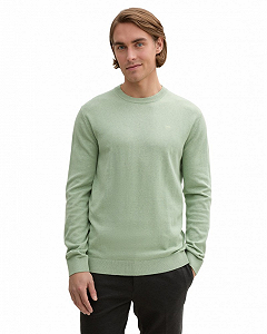 Джемпер men's Pullover sweater TomTailor Фісташковий L - Фото 1