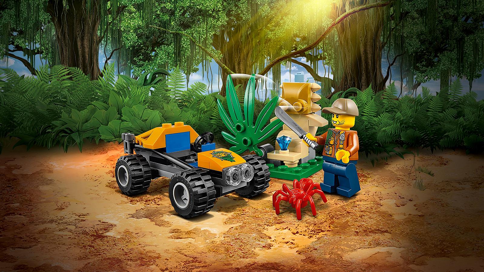 Конструктор LEGO City 60156 Jungle Buggy Multi-Coloured, фото №2