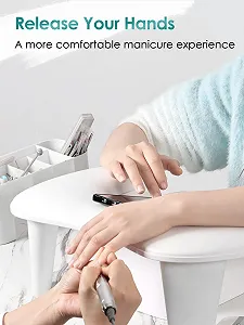 Підставка для рук для манікюру зі шкіри, для салону краси synthetic.ua - Фото 1