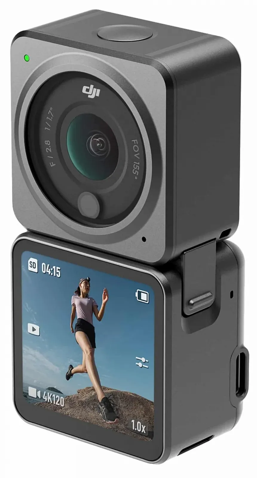 Екшн-камера DJI Action 2 Dual Screen Combo (32GB) / 12Мп / 4K / 120fps / Wi-Fi / Bluetooth / Вологозахищена / Сіра, фото №1 Екшн-камера DJI Action 2 Dual Screen Combo (32GB) / 12Мп / 4K / 120fps / Wi-Fi / Bluetooth / Вологозахищена / Сіра, фото №1