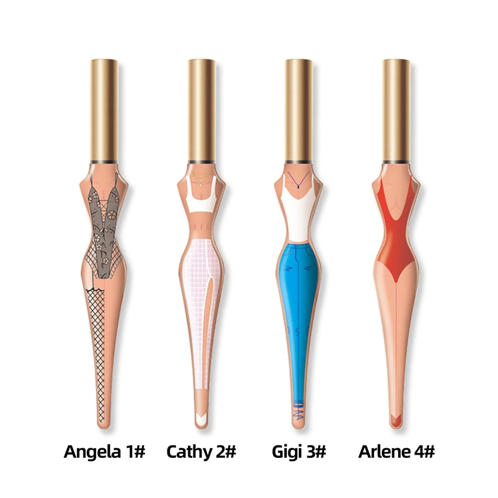 Підводка для очей рідка з сатиновим фінішем, блискуча, довготривала, високопігментована, водостійка формула, 1 мл (A,), фото №7