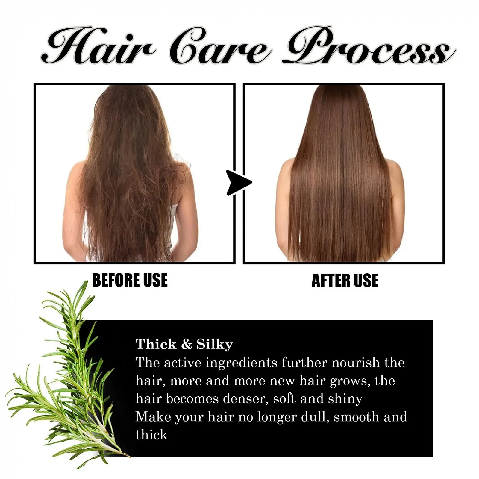 Олія Розмарину Набір для Волосся з Дермаролером 0.5 мм, фото №5