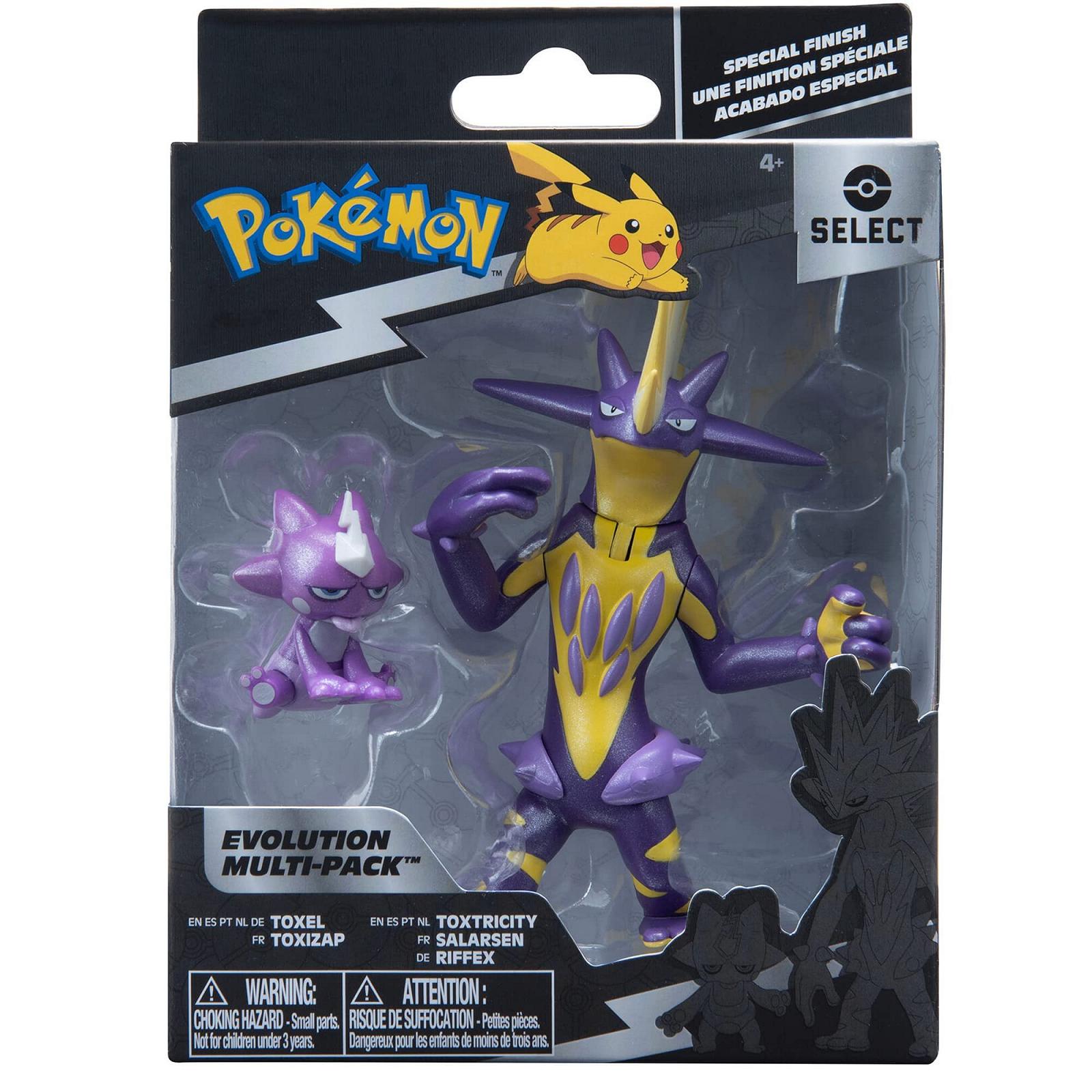 Набор фигурок Pokémon Toxel и Toxtricity Battle, 5 см и 7,6 см, фото №2