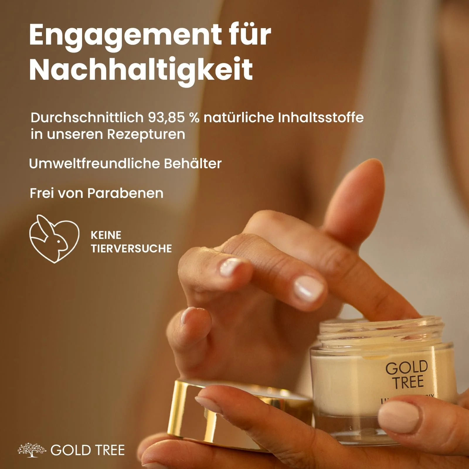 Зволожуючий денний крем GOLD TREE Moisturising Cream з гіалуроновою кислотою та колагеном 50 мл, фото №6 Зволожуючий денний крем GOLD TREE Moisturising Cream з гіалуроновою кислотою та колагеном 50 мл, фото №6