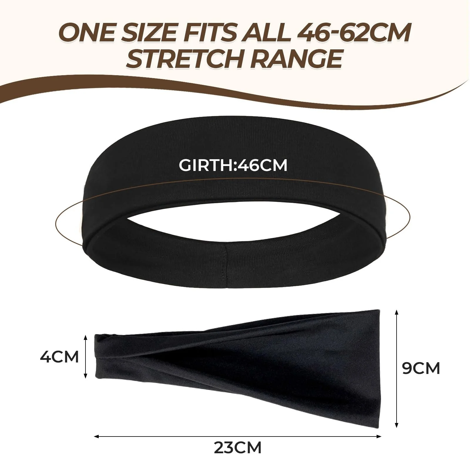 Пов'язка на голову спортивна, фото №2