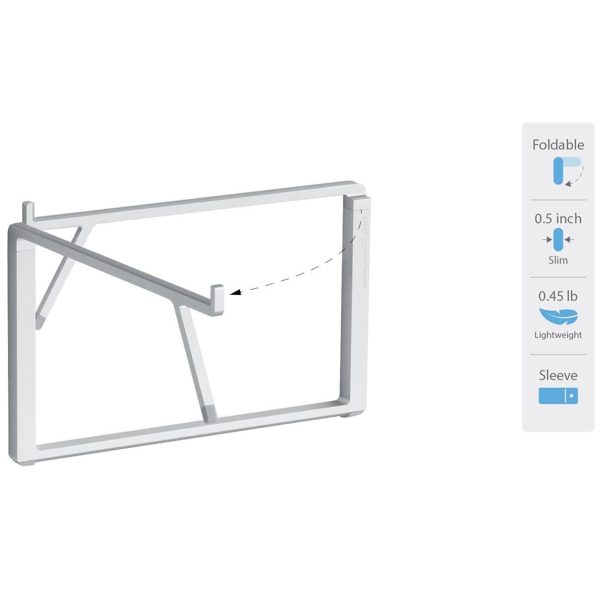 Підставка для ноутбука Rain Design mBar Pro+ Складаний Сріблястий, фото №2