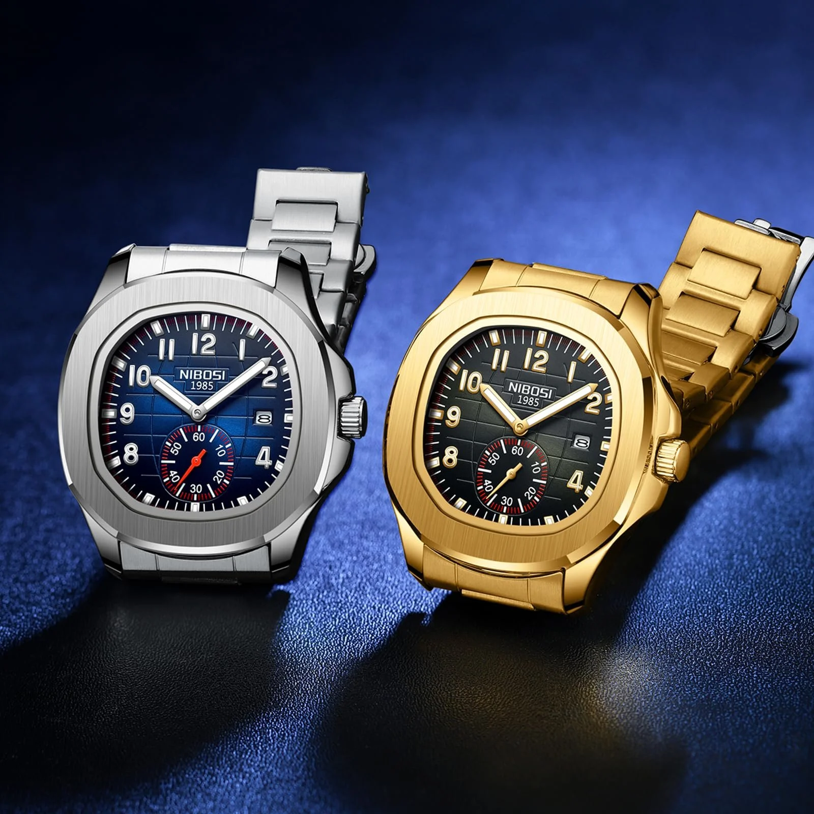 Часы Кварцевые Аналоговые NIBOSI Мужские Водонепроницаемые Дата, фото №5 Часы Кварцевые Аналоговые NIBOSI Мужские Водонепроницаемые Дата, фото №5
